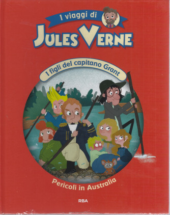 I viaggi di Jules Verne -I figli del capitano Grant - Pericoli in Australia -  n. 26 - settimanale -21/5/2022 - copertina rigida