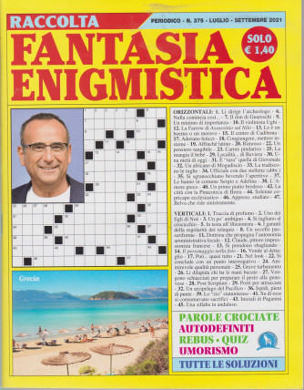 Raccolta Fantasia Enigmistica - n. 375 -luglio - settembre 2021