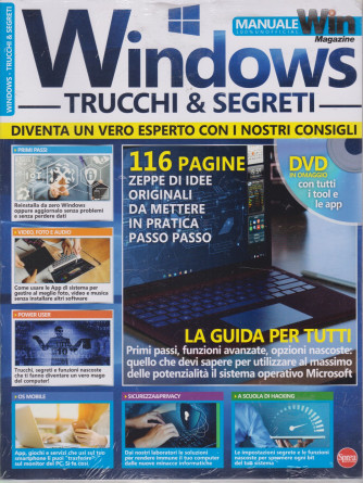 Windows - Trucchi & segreti - n. 1 - luglio - agosto 2021 - bimestrale