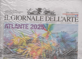 Il Giornale dell'Arte - Atlante 2025 - Uscita n.467 - 6 Dicembre 2025 - Mensile
