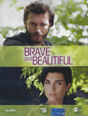 Rti Magazine -Brave and Beautiful -prima uscita - 2 dvd + booklet + cofanetto in omaggio n. 1 -4 giugno 2022- 2 dvd contenenti  8 puntate con più di 6 ore di grande fiction! -