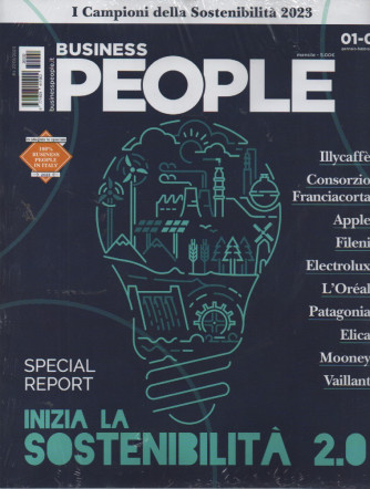 Business People - n. 1-2 - mensile -gennaio - febbraio 2023 - + 100% business people - 2 riviste