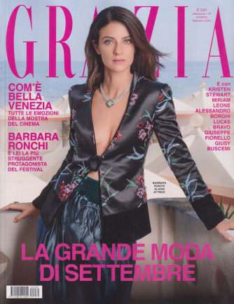 Grazia - n. 39 - 5/9/2024 -settembre   2024-  settimanale