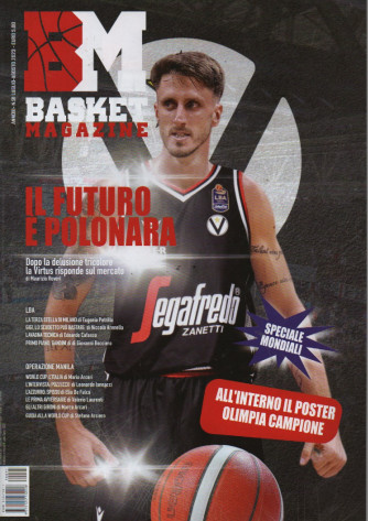 Basket Magazine -  Mensile n. 91- luglio - agosto 2023