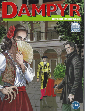Dampyr -Opera mortale- n. 261  -dicembre 2021 - mensile