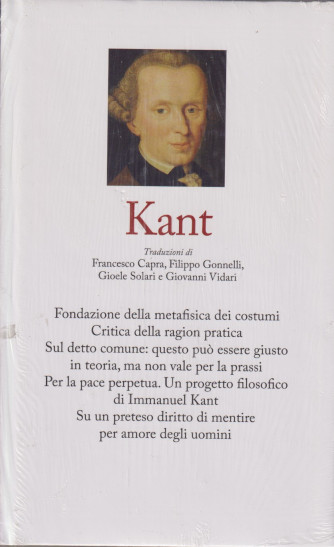 I GRANDI FILOSOFI (2024) - n. 13- Kant -  settimanale -24/8/2024 -  copertina rigida