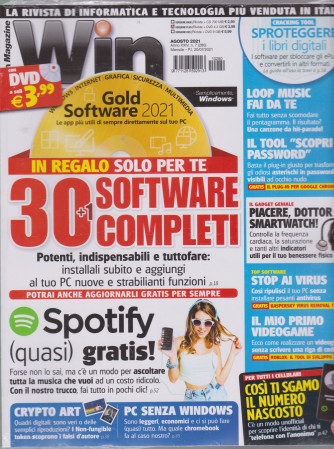 Win Magazine Plus - rivista + dvd - n. 280 -agosto - mensile