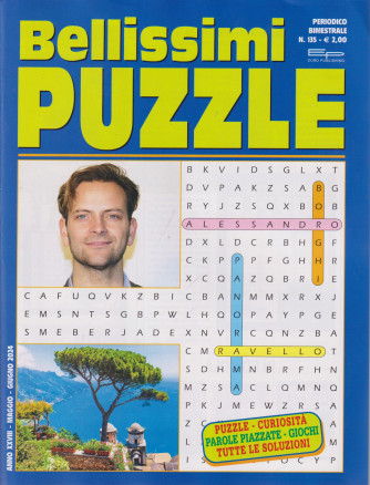 Bellissimi puzzle - n. 135 - bimestrale -maggio - giugno   2024