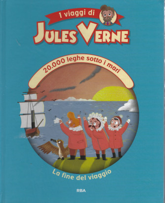 I viaggi di Jules Verne - 20.000 leghe sotto i mari- n. 7 - settimanale - 8/1/2022 - copertina rigida