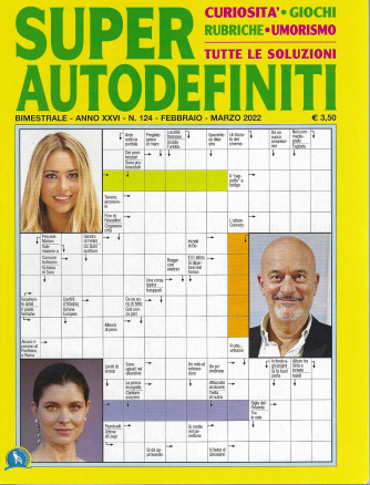 Super Autodefiniti - n. 124 - bimestrale  - febbraio - marzo 2022