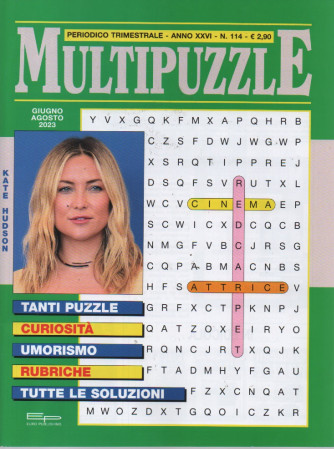 Multi Puzzle - n. 114 - trimestrale -giugno - agosto   2023