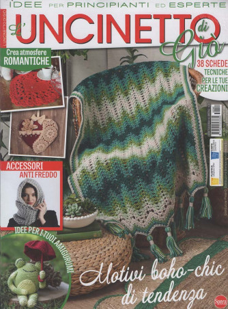 L'Uncinetto di Giò - Motivi boho-chic di tendenza - Uscita n.46 - 27 Agosto 2025 - Bimestrale