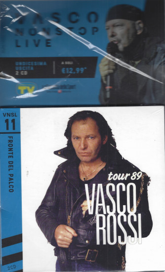 Vasco nonstoplive - undicesima  uscita -Vasco nonstop Tour 89 -    2 cd -     2/8/2022 - settimanale