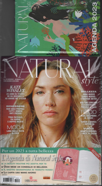 Natural Style + Agenda 2023 c/copertina rigida -  n. 235 - mensile - Gennaio 2023
