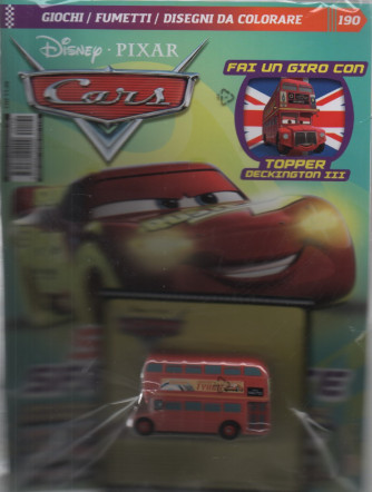 Disney Pixar Cars - n. 190 - mensile - 22 gennaio 2024 + in regalo una fantastica macchinina