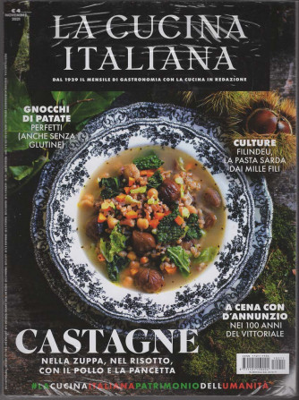 La cucina italiana - n. 11 - mensile - Novembre 2021 + Ricettario n. 8 Primi dal 1935