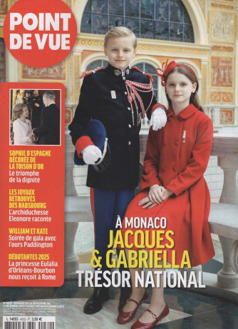 Point de Vue - Uscita n.4032 - 4 Dicembre 2025 - Settimanale - In lingua francese
