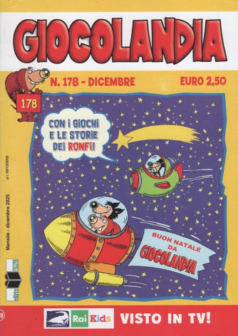 Giocolandia - Uscita n.178 - 6 Dicembre 2025 - Mensile