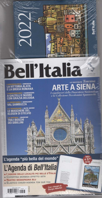 Bell'italia n. 4217 - mensile - Novembre 2021 - Agenda 2022 Bell'Italia