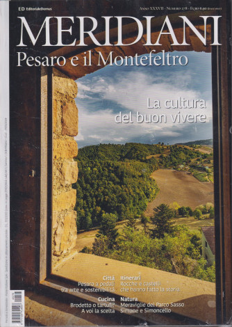 Meridiani -Pesaro e il Montefeltro-  n. 278 - 27/3/2024 - bimestrale