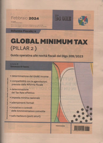 Global minimum tax (Pillar 2)  -Riforma fiscale/4 - n. 1 - febbraio 2024 - bimestrale -