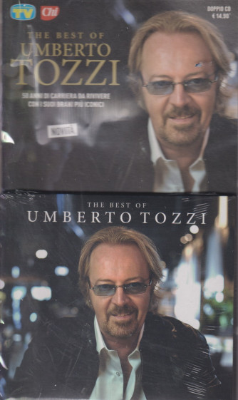 CD Sorrisi super - n. 9 - The best of  Umberto Tozzi -doppio cd -  18 giugno 2024 -