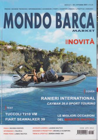 Mondo Barca Market - n. 260 - mensile - ottobre  2021