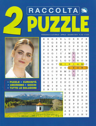 Raccolta 2 puzzle  - n. 62 - aprile - giugno  2024