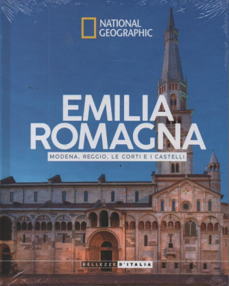 National Geographic - Emilia Romagna - Modena, Reggio, le corti e i castelli- n.57-6/2/2024 - settimanale - copertina rigida