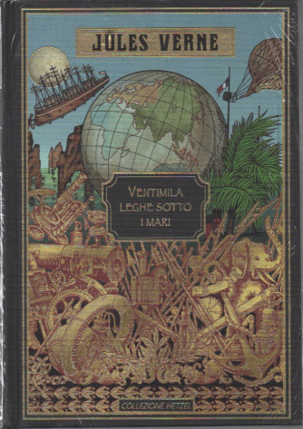 Jules Verne -Ventimila leghe sotto i mari - n. 3 - settimanale - 24/11/2023 - copertina rigida