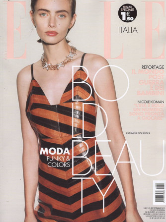 Elle Weekly Italia - Bold Beauty - Uscita n.40 - 31 Ottobre 2025 - Settimanale