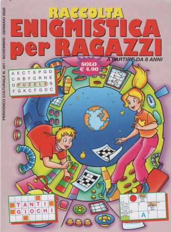 Raccolta Enigmistica per Ragazzi - Uscita n.491 - 6 Novembre 2025