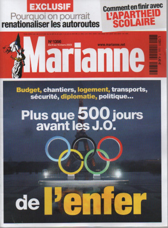 Marianne - n. 1356 - du 9 au 15 mars  2023 - in lingua francese