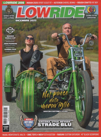 LowRide - Nel paese delle meraviglie - Uscita n.208 - 4 Dicembre 2025 - Mensile