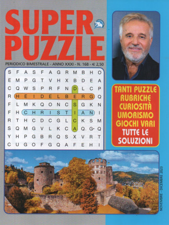 Super puzzle - n. 168 - bimestrale -novembre - dicembre   2023