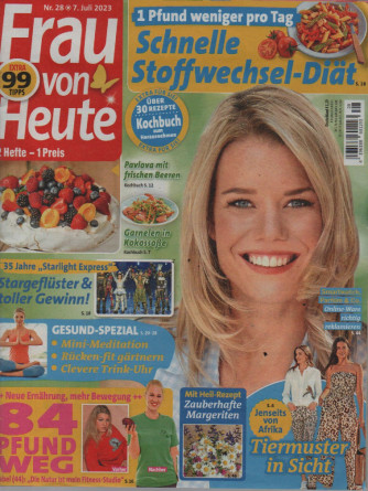 Frau von Heute - n. 28 - 7 juli 2023 - in lingua tedesca