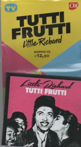 Cd Sorrisi super - n. 1 -Tutti frutti - Little Richard - doppio cd - settimanale - gennaio   2023