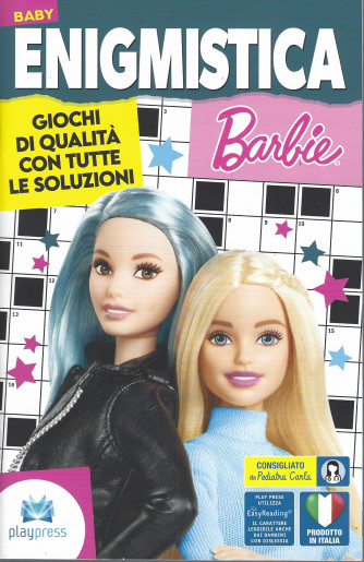 Baby enigmistica di Barbie - n. 21 -aprile - maggio 2024 - bimestrale