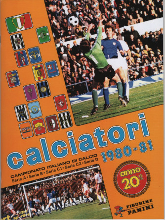 Collezione anastatica degli Album Calciatori Panini (2024) -20° uscita anno 1980/81
