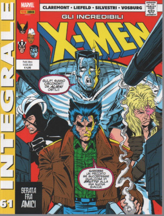 Marvel integrale - Gli incredibili X-Men -  n. 61- mensile - 18 gennaio 2024