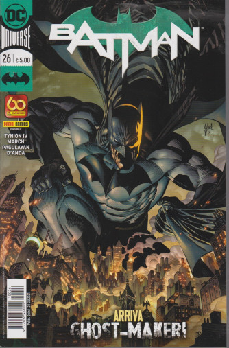 Batman -n. 26 -Arriva ghost-maker! -  quindicinale - 24 giugno 2021