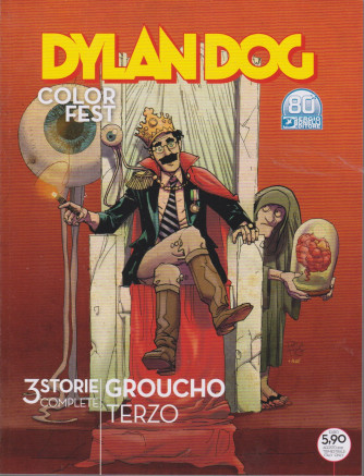 Dylan Dog Color Fest - Groucho terzo - n. 38 - agosto 2021 - trimestrale