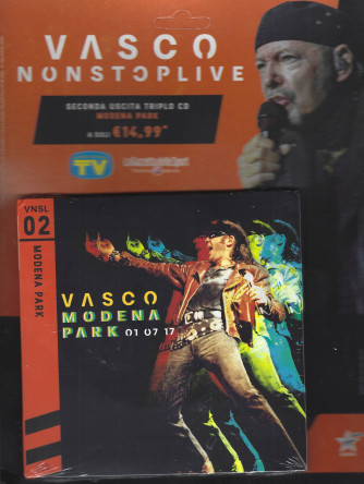 Vasco nonstoplive - Modena Park - seconda uscita - triplo cd - 31/5/2022 - settimanale