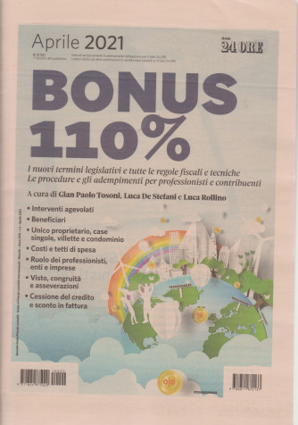 Bonus 110% - aprile  2021 - n. 2 - mensile -