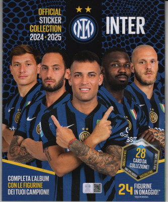 Collezione ufficiale figurine INTER 2024-2025