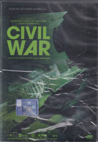 I dvd cinema di Sorrisi - n. 34 - Civil war- settimanale - agosto 2024