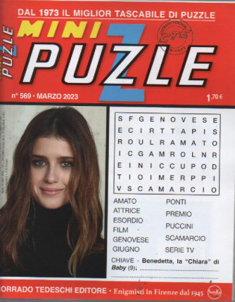 Mini Puzzle - n.569 -marzo  2023 - mensile