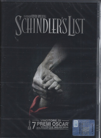 I dvd fiction di Sorrisi - n. 8 - Schindler's list - 18 gennaio 2022 - settimanale
