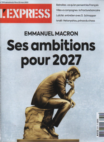 L'Express - n. 3741 - du 16 au 22 mars 2023 - in lingua francese