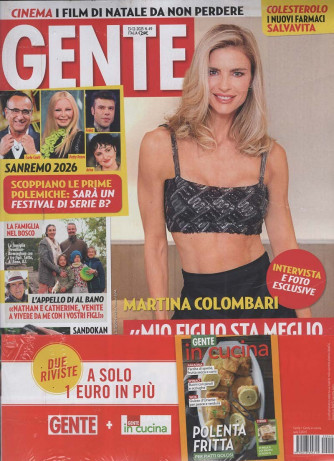 Gente + Gente in Cucina - Uscita n.49 - 6 Dicembre 2025 - Settimanale